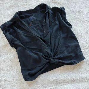 Abercrombie & Fitch Short Sleeve Blouse size L